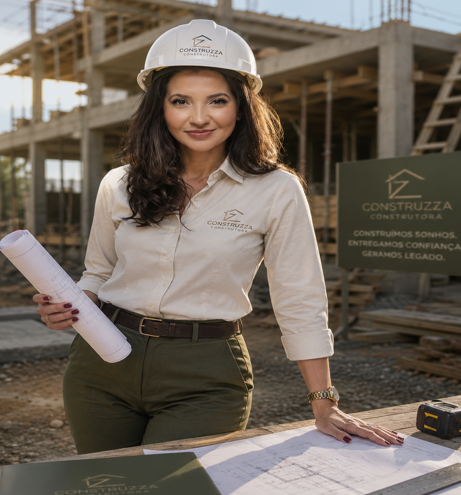 Equipe Construzza em canteiro de obras